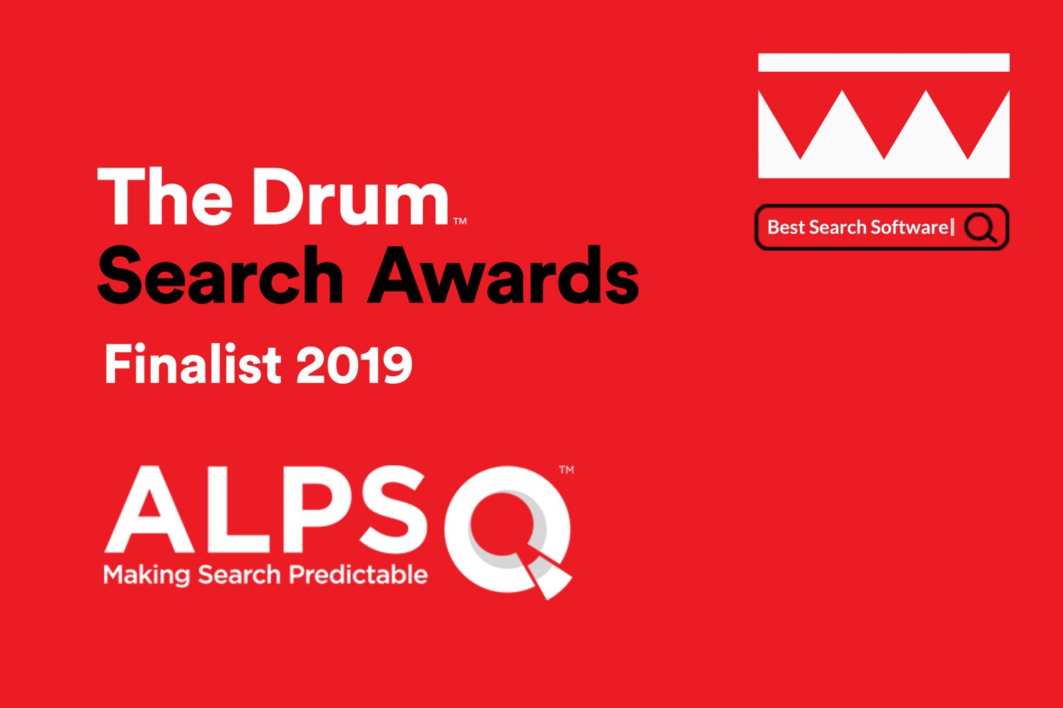 Enterprise SEO tool ALPS - The Drum Search Awards 2019 - iQuanti Digital Marketing Agency