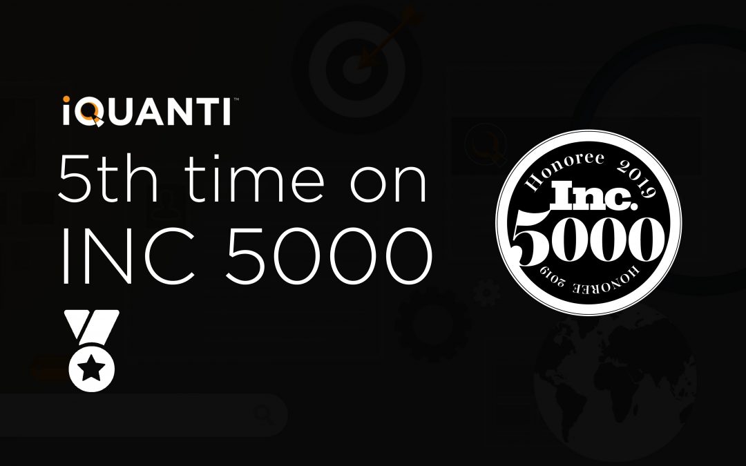 iQuanti Recognized on the Inc. 5000 List for Fifth Time