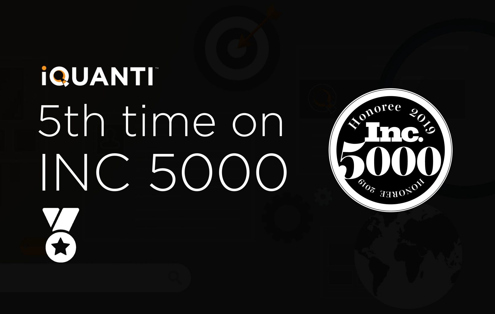 5th time on Inc. 5000 list 2019 - iQuanti Digital Marketing Company