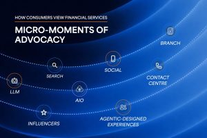 Consumers navigate financial decisions through a stream of micro-moments of advocacy.