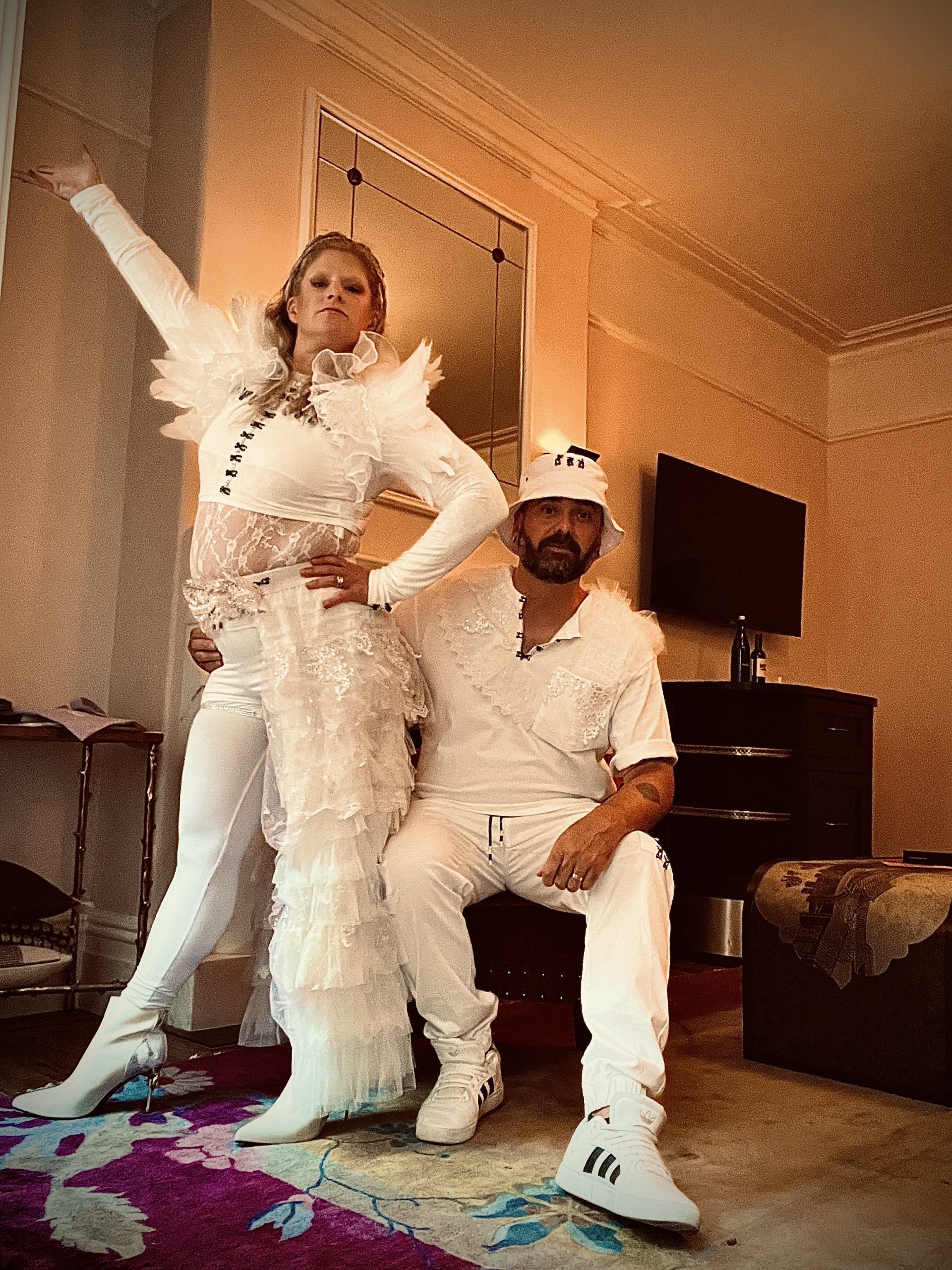 Lisa, a Lady Gaga superfan, designed her own Mayhem Ball costume from scratch.