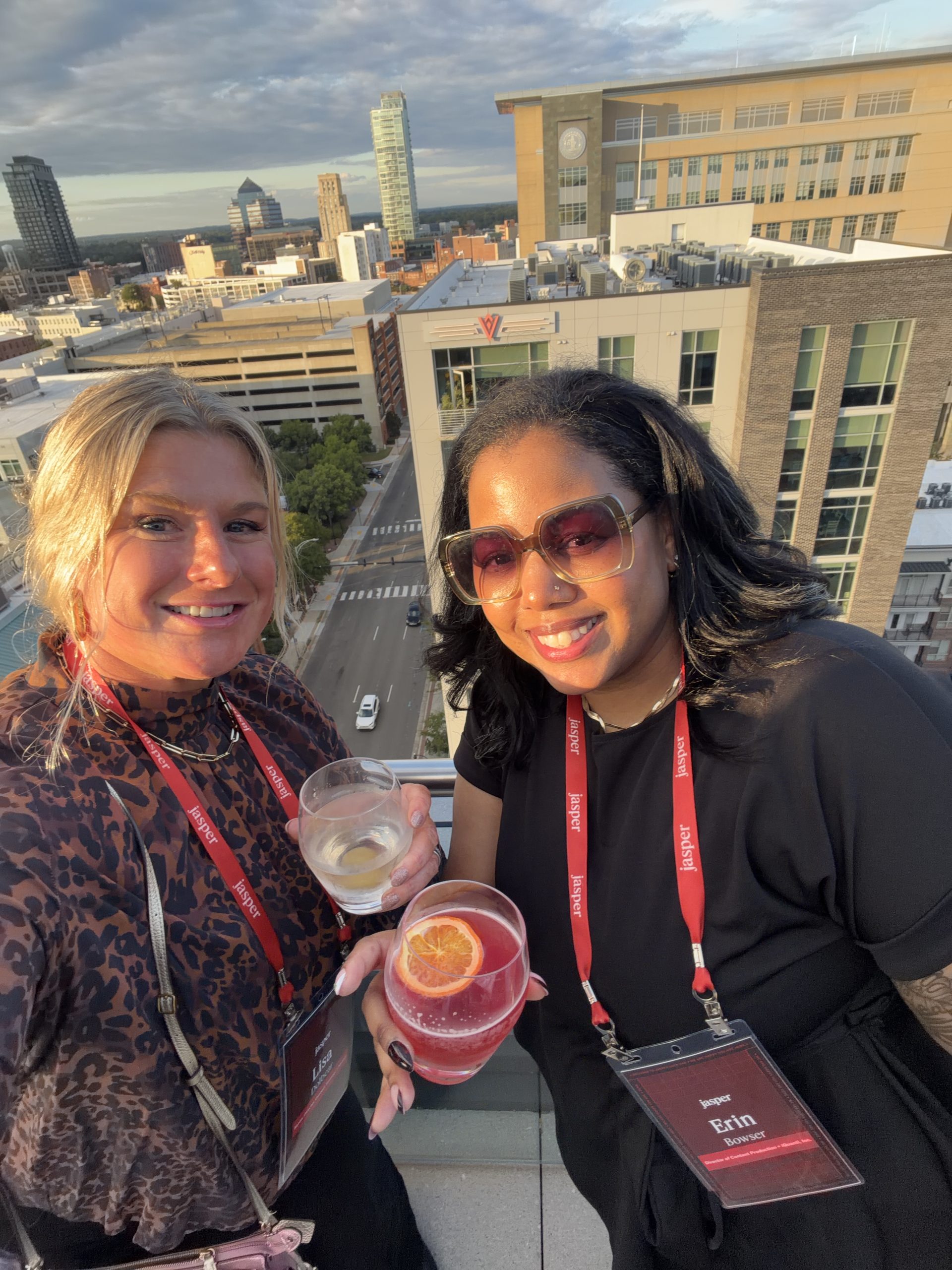 A moment to connect and catch up outside the usual workday.